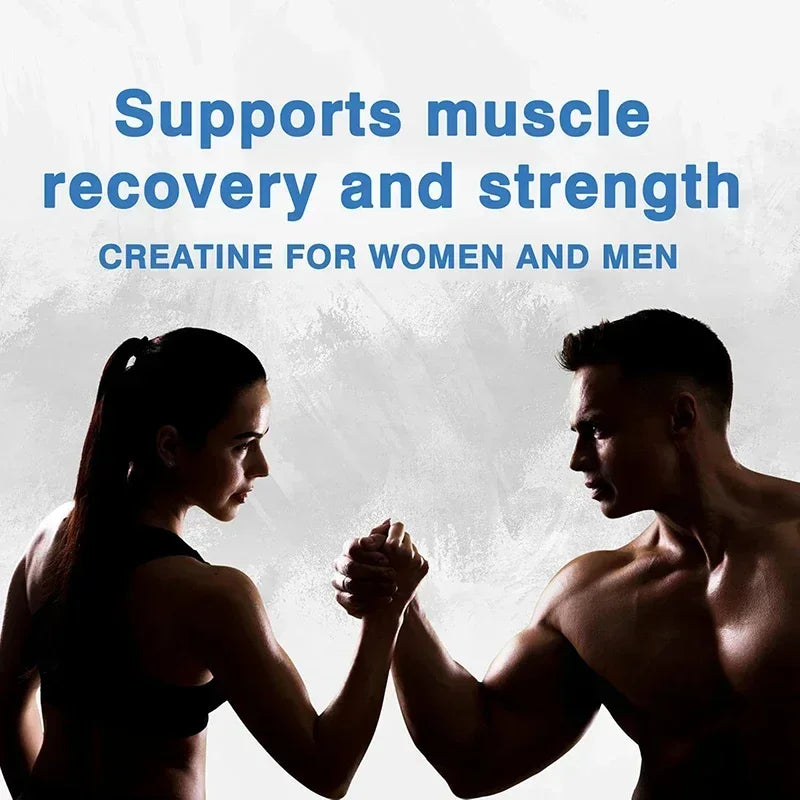 Creatine Monohydrate - Enhance Muscle Strength, Promote Muscle Recovery and Growth, and Improve Athletic Performance