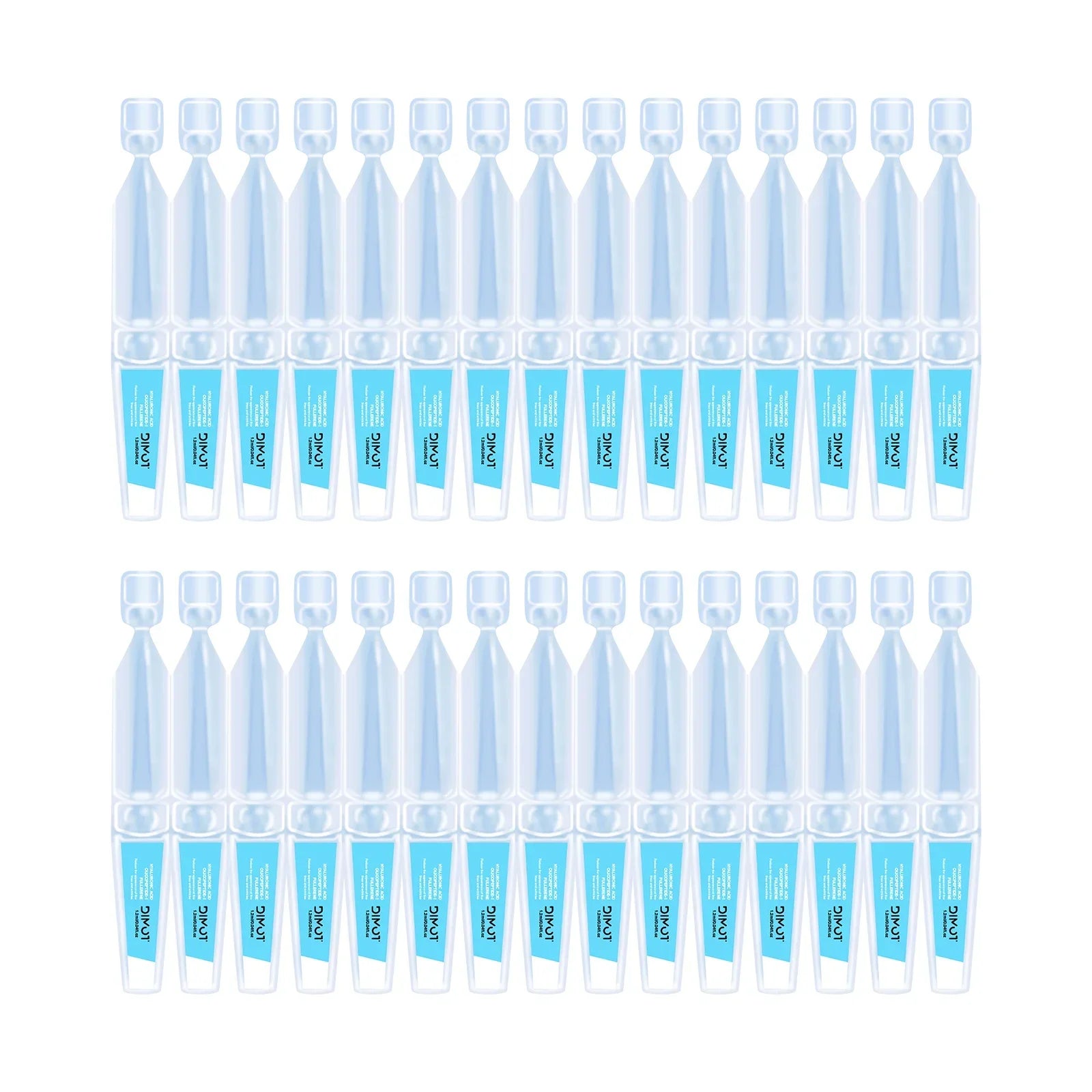 30 Bottles 3% Hyaluronic Acid Serum - Anti-aging, deep nourishment, PFC, collagen. Face slimming, whitening, lifting & firming.