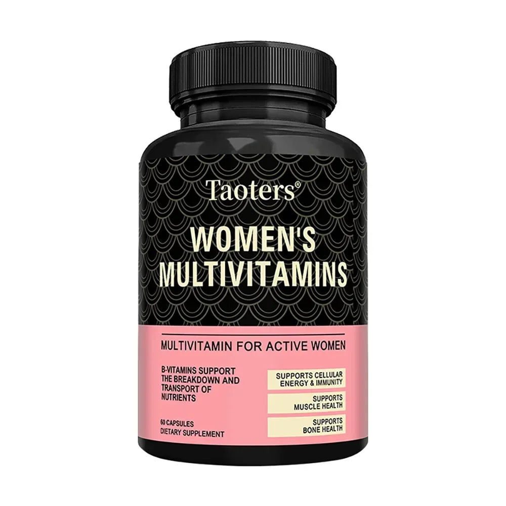 Multivitamin for Women-with Vitamin B12,A,D,C,Zinc,Magnesium & More for Complete Daily Support,Bioavailable Vitamins for Women