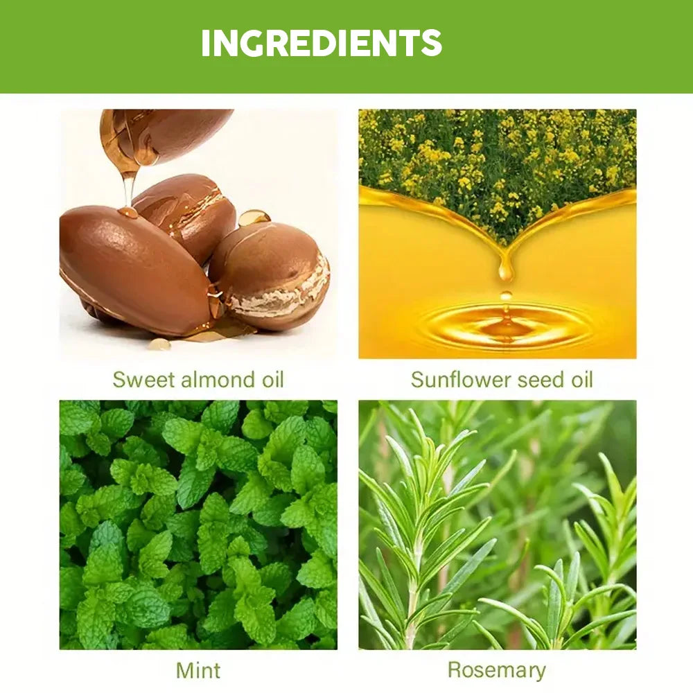 Rosemary essential oil hair care scalp massage skin care high quality essential oil suitable for all hair types nourishing care