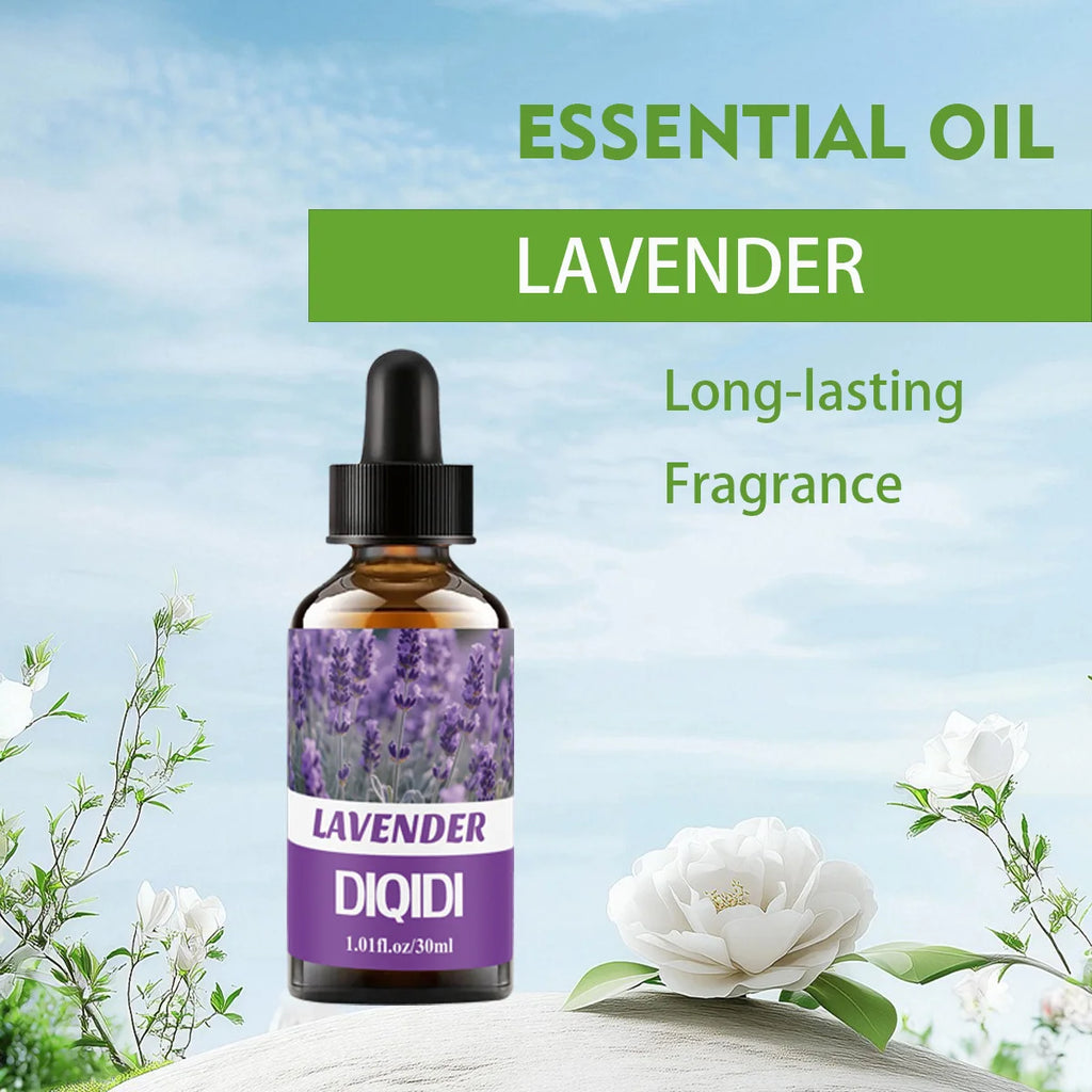 Lavender essential oil, moisturizing and fragrance essential oil. Plant essential oils, aromatherapy rattans, candles, aroma
