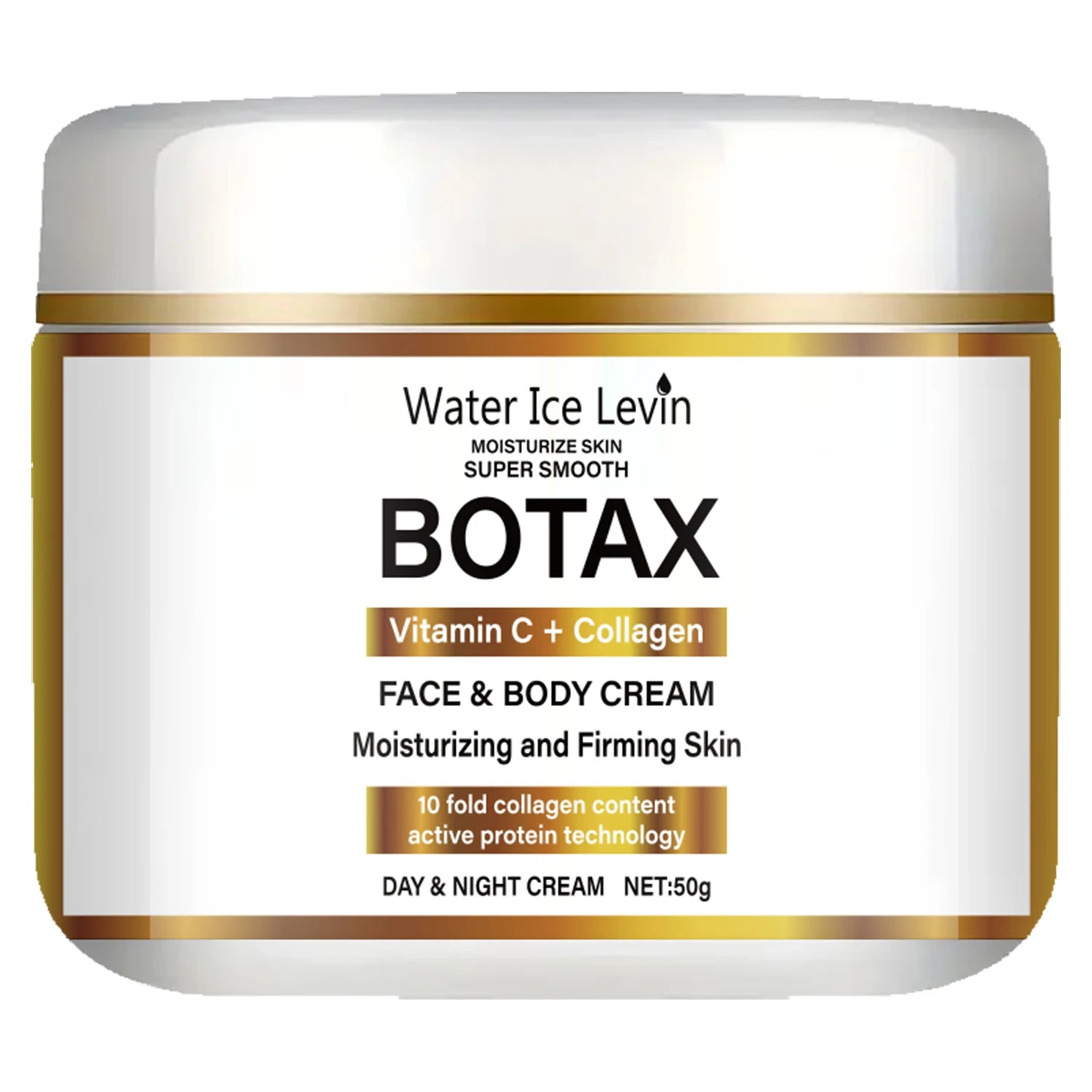 Niacinamide Collagen Cream with Vitamin C - Firming Facial Moisturizer for Day & Night